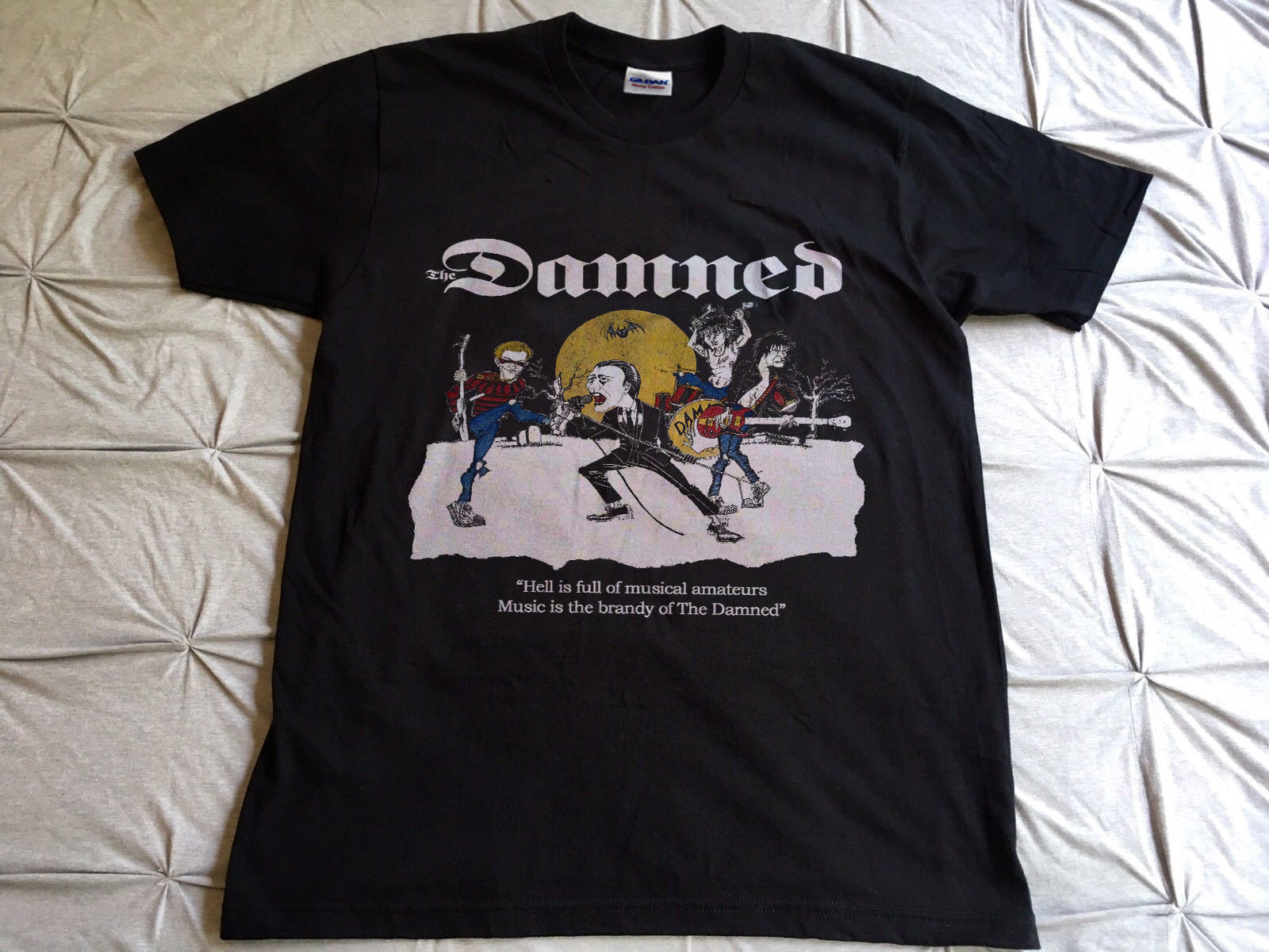 The Damned Vintage T shirt punk rare 80s – House of vintage shirt