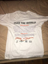 Vintage LIVE AID 1985 PHILADELPHIA concert Queent-shirt