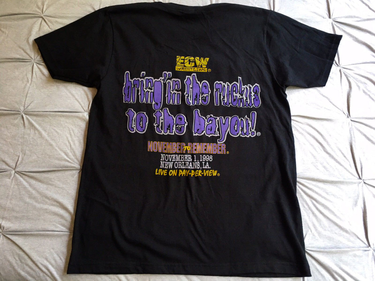 ECW November to Remember 1998 T-Shirt, Vintage