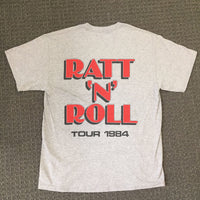 Ratt Shirt Vintage tshirt 1984 Ratt N Roll Tour Out Of The Cellar Glam Metal