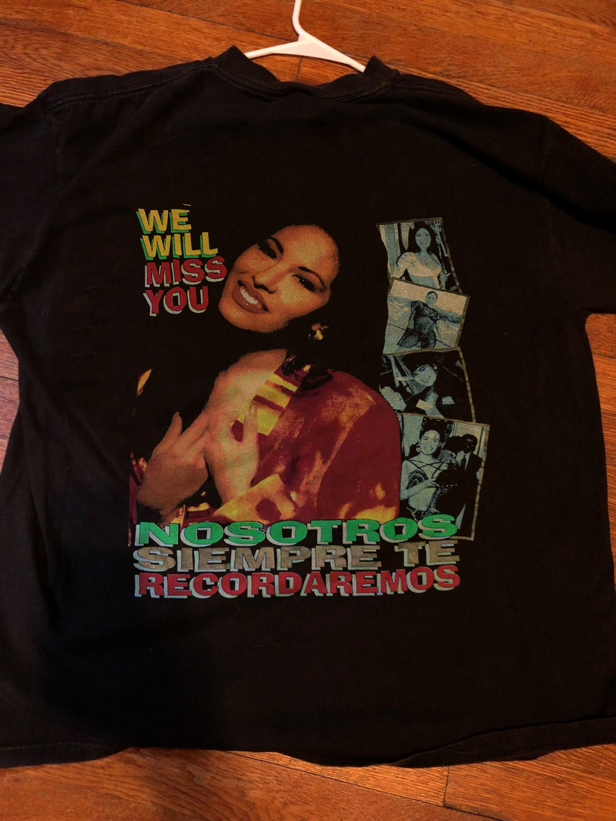 VTG Selena Quintanilla Perez T Shirt Rap Tee Hip Hop 90s