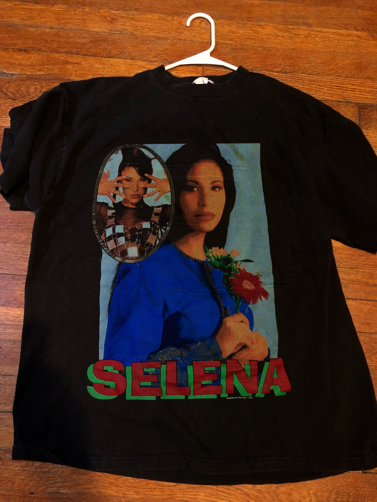 VTG Selena Quintanilla Perez T Shirt Rap Tee Hip Hop 90s