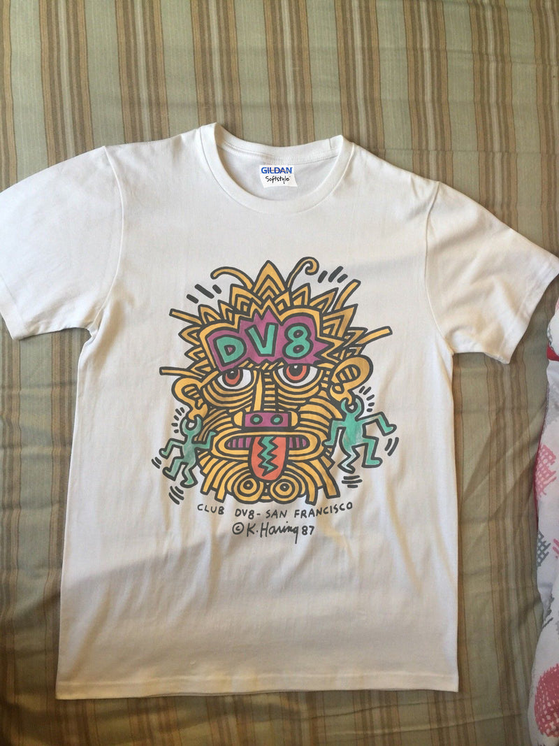 Vintage 1987Keith Haring T-SHIRT San-Francisco