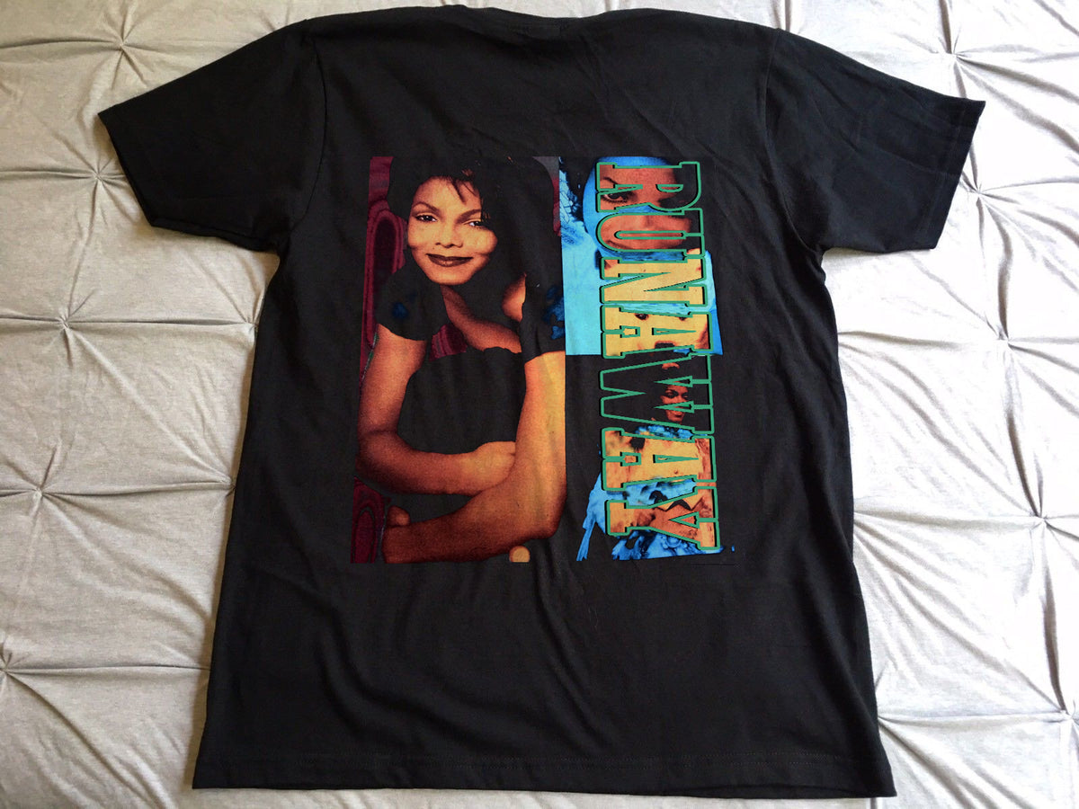 Vintage 90S 1995 1996 Janet Jackson Runaway Concert T-Shirt