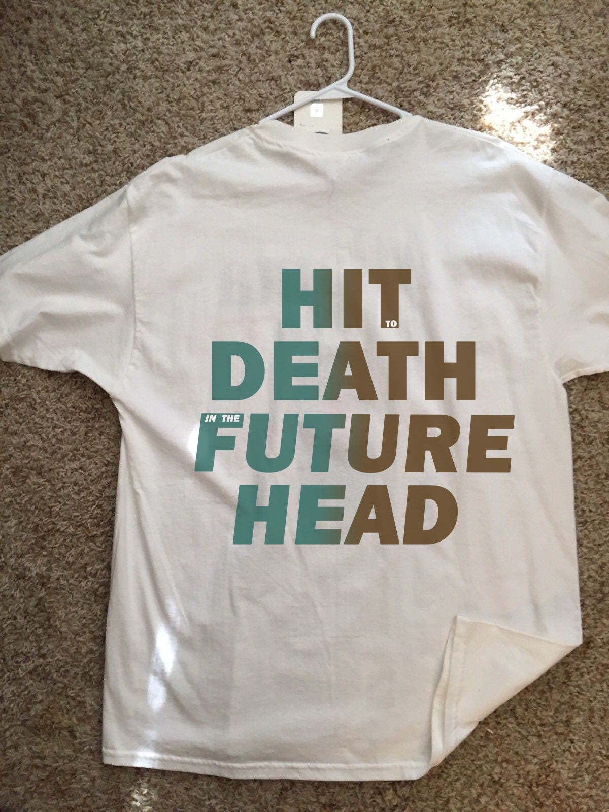 Vintage VTG 90’s Flaming Lips Hit To Death In The Future Head