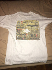 Vtg 80s The Cure T Shirt Standing By The Sea Medium 90s Goth Punk Tour