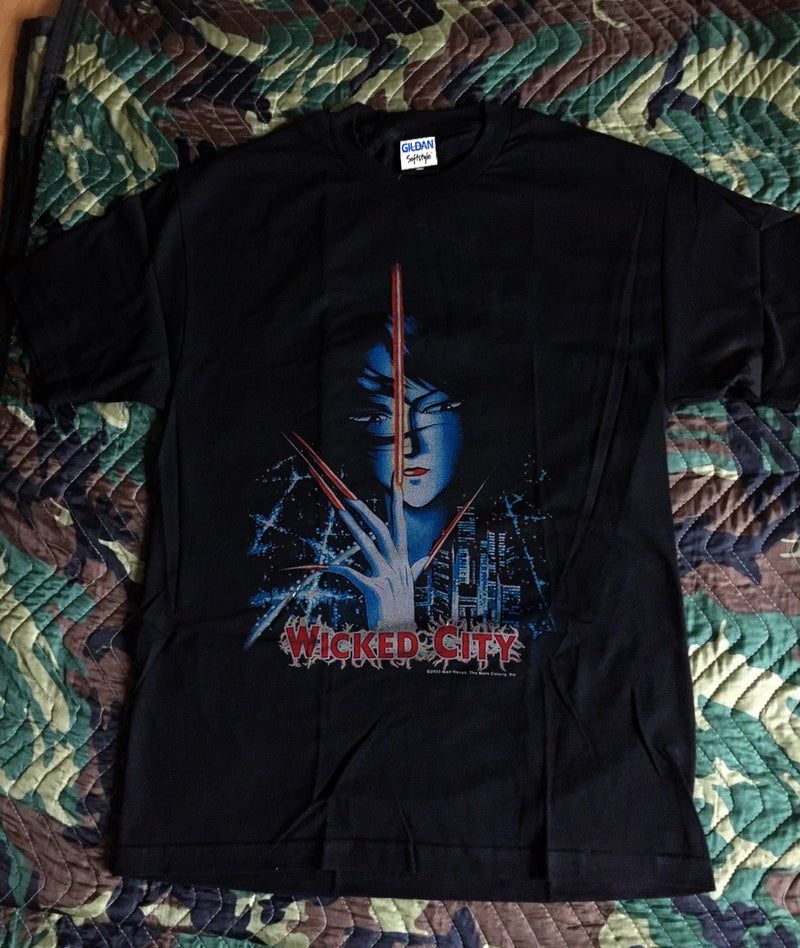 Vintage 2000 Wicked City Anime T-Shirt The