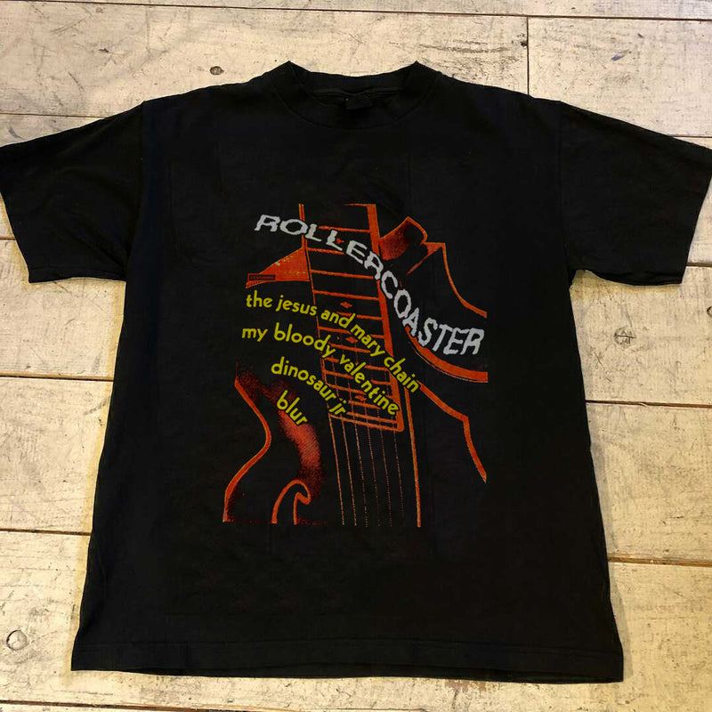 viuntage 1992 ROLLERCOASTER TOUR TSHIRT MY BLOODY VALENTINE