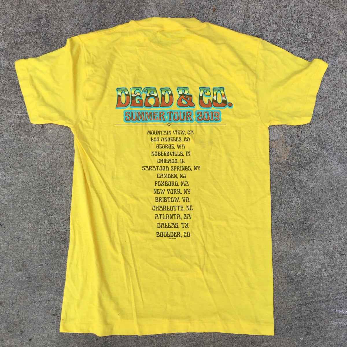 Dead And Company Tour 2019 T-shirt