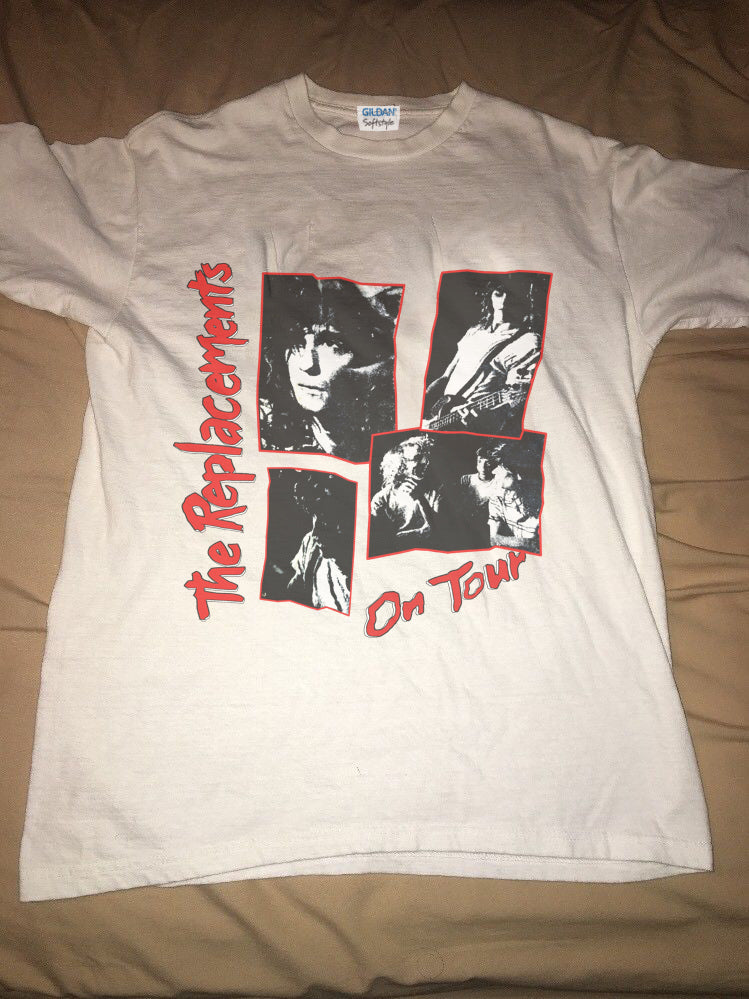 VinTaGe THE REPLACEMENTS TOUR SHIRT 80s PLEASED TO MEET ME PAUL WESTERBERG RARE! WOW