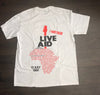 LIVE AID 13 july 1985 i was there concert  t-shirt
