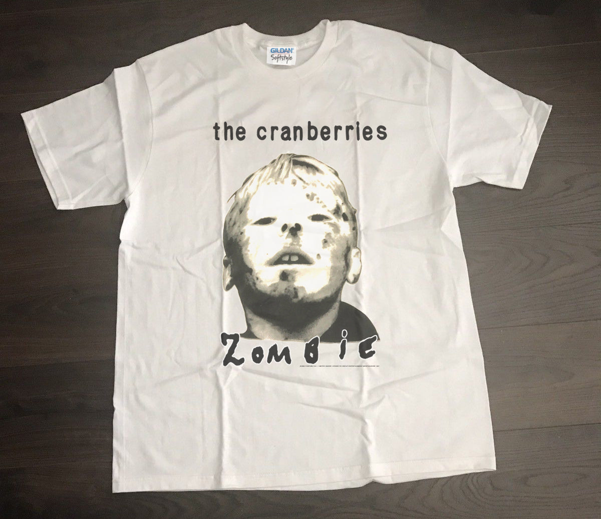 Vintage 90's 1995 The Cranberries Zombie TOUR T Shirt
