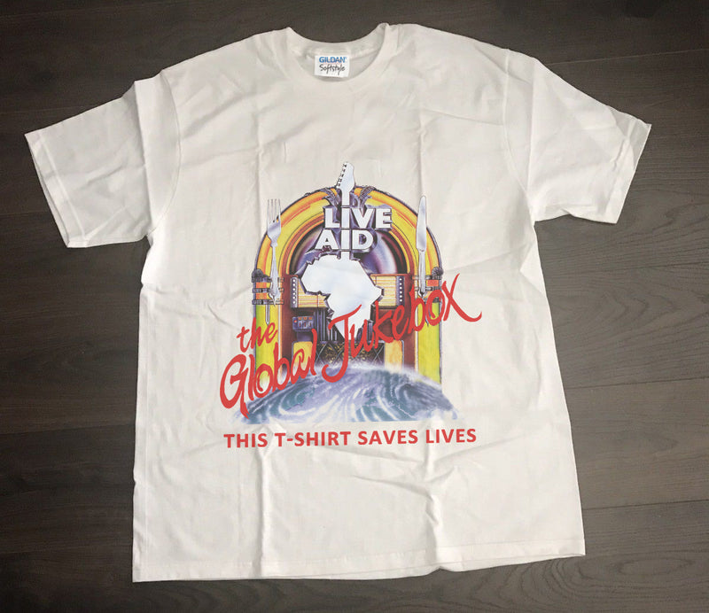 LIVE AID 13 july 1985 i was there concert  t-shirt