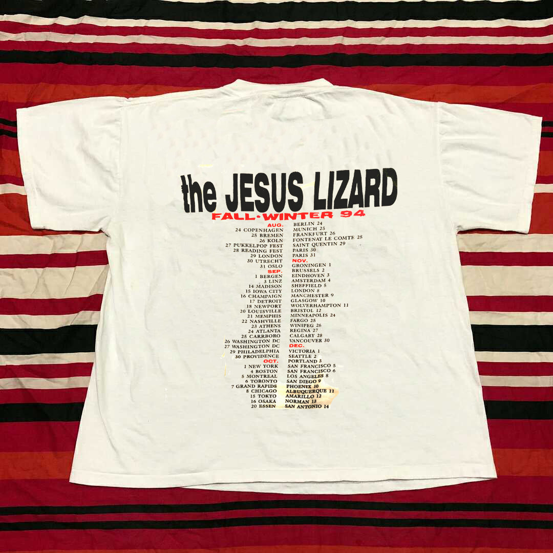 Vintage 1994 The Jesus Lizard Fall winter world tour