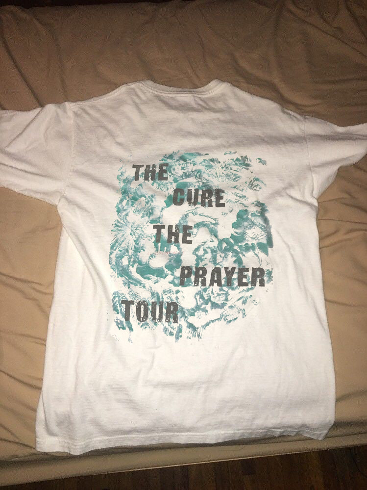 Vintage The Cure shirt Prayer Tour 1989