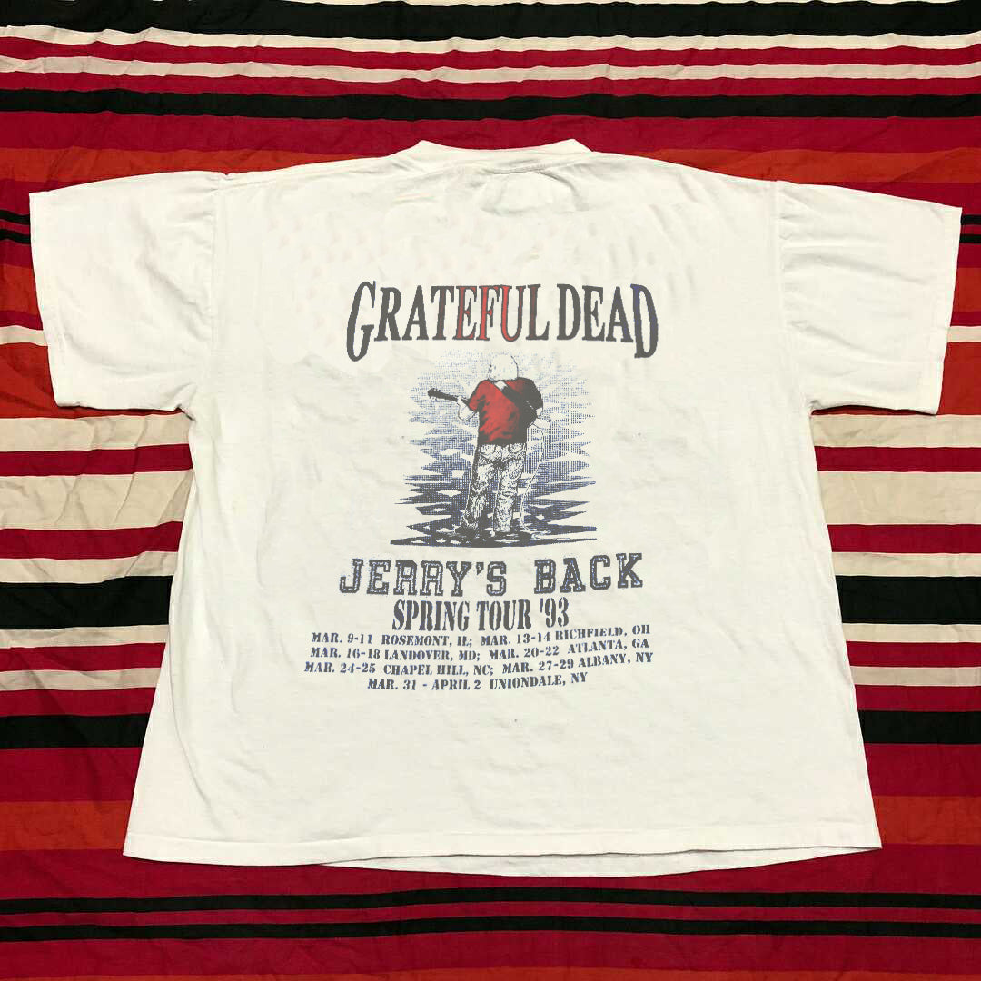 GRATEFUL DEAD 1993 VINTAGE CONCERT TOUR T-SHIRT – House of vintage