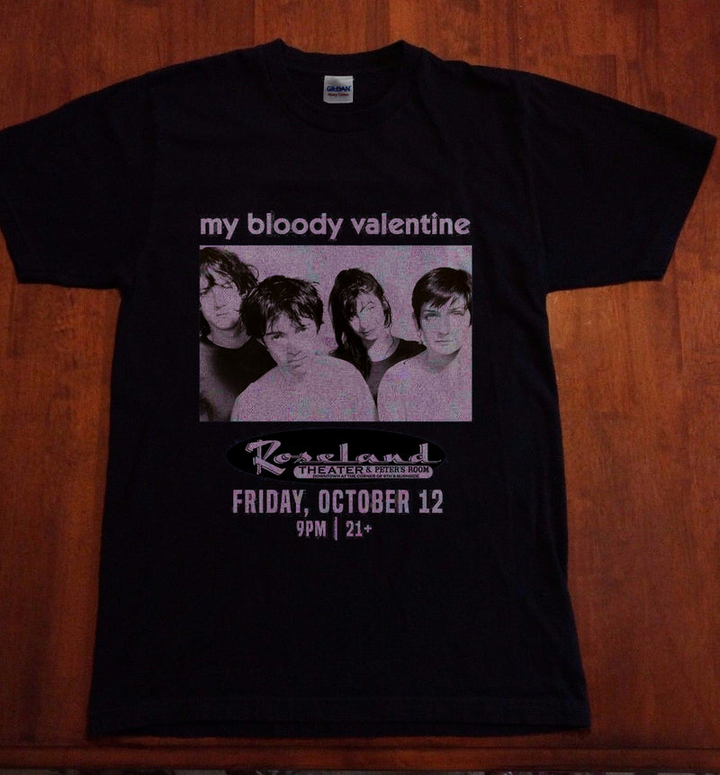 TSHIRT MY BLOODY VALENTINE TOUR 2012