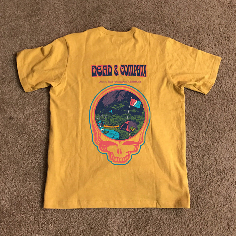 Dead And Company Tour Juni 2022 Folsom Field Boulder, CO T-shirt