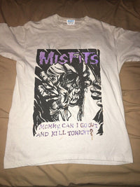 MISFITS Mommy, Can I Go Out And Kill Tonight TShirt 90s
