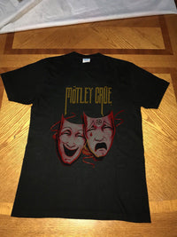 Rare Vintage Motley Crue Concert Tour Shirt 1985 Black