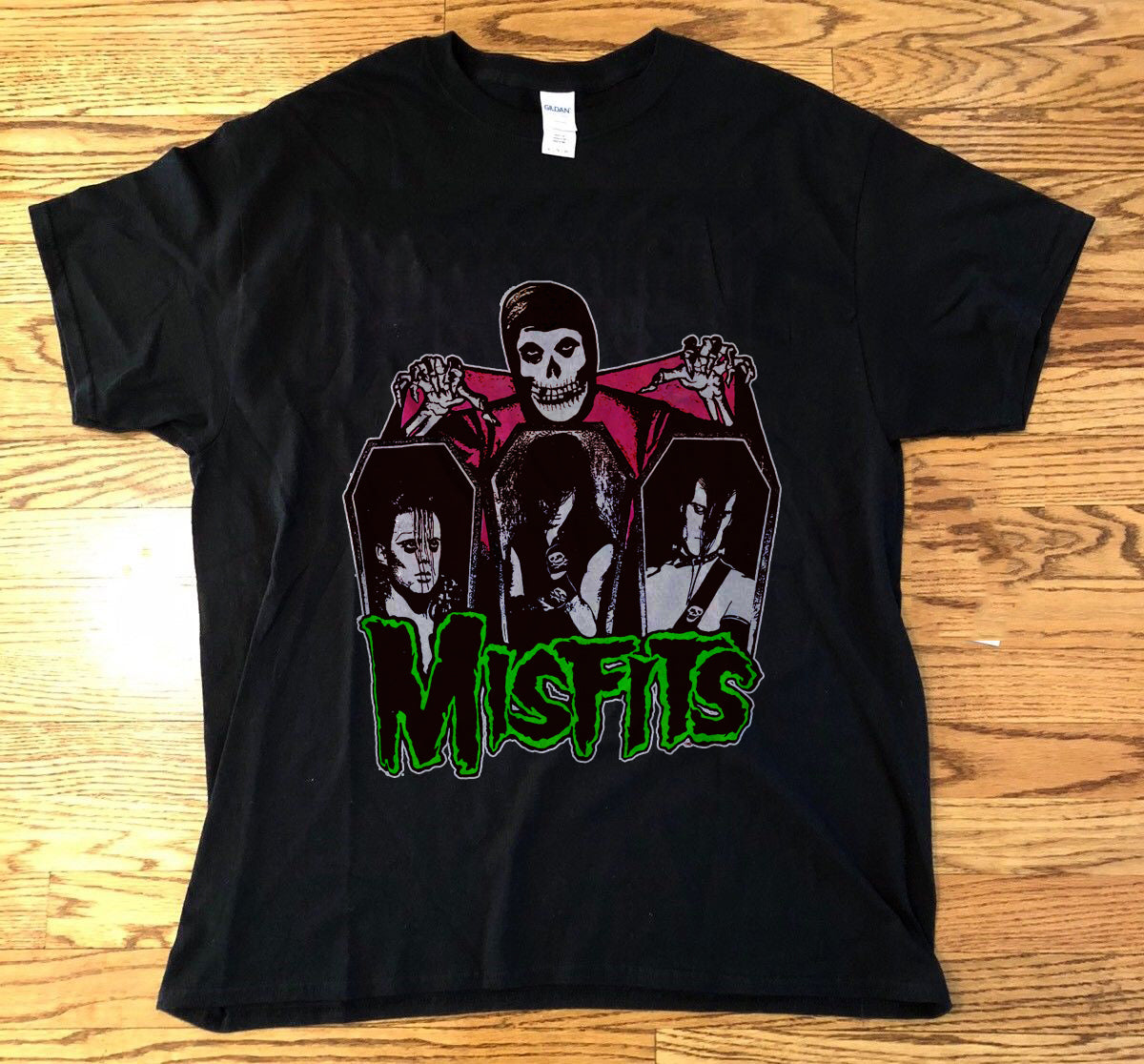 VINTAGE MISFITS 80S EVIL EYE PUSHEAD T-SHIRT