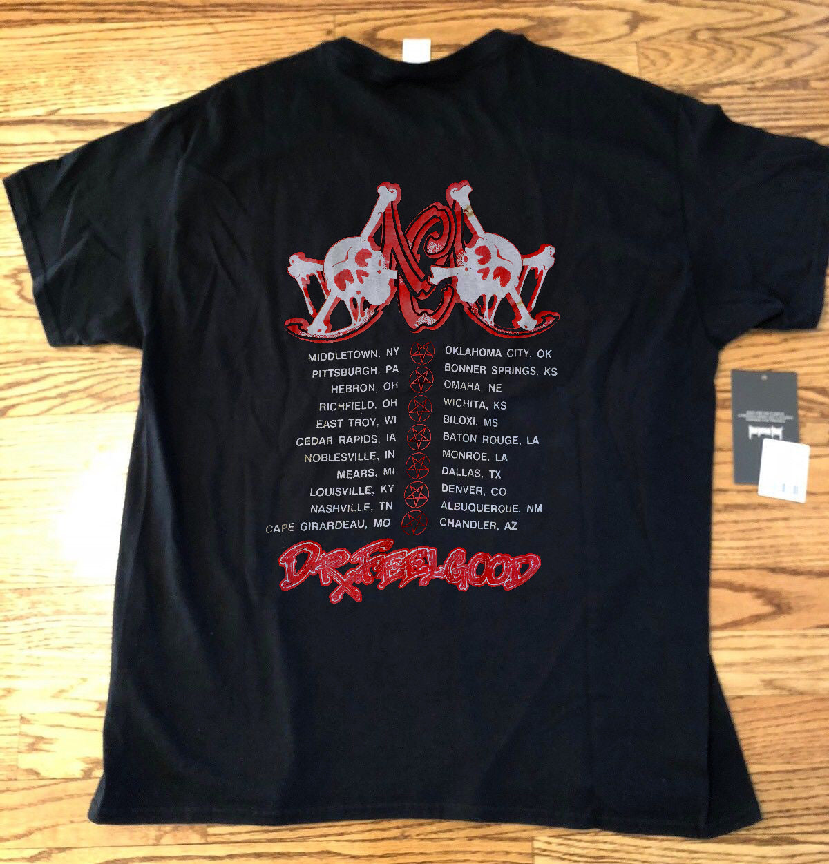 Vintage 1990 MOTLEY CRUE-Tour Concert