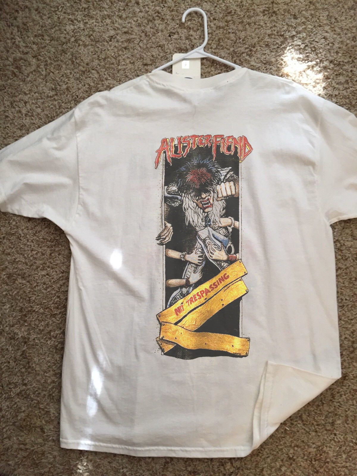 Vintage Motley Crue T Shirt 1987 Alister Fiend Hair – House of