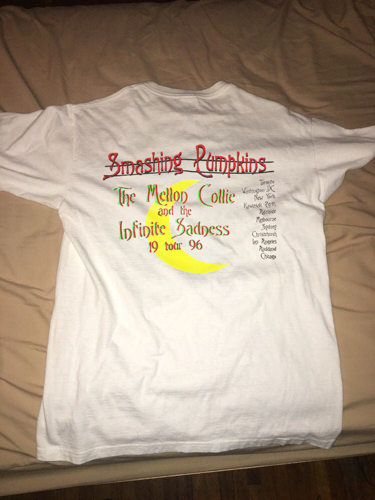 Vintage Smashing Pumpkins Mellon Collie Infinite Sadness Tour T-Shirt