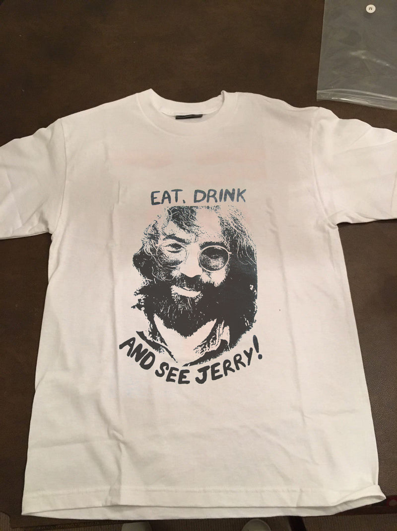 1990's Grateful Dead Vintage Eat, Drink & See Jerry T Shirt