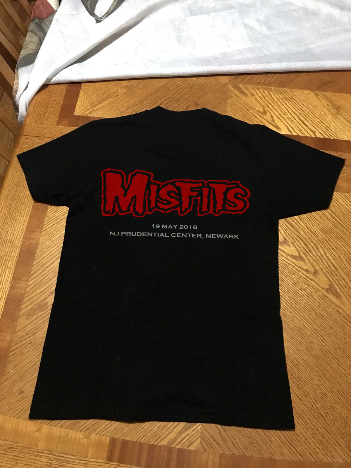 The Misfits Tour 19 may 2018 Nj prodencial center Newark shirt