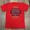 Vintage Motley Crue Theatre Pain Concert Tour Shirt 1985 Red