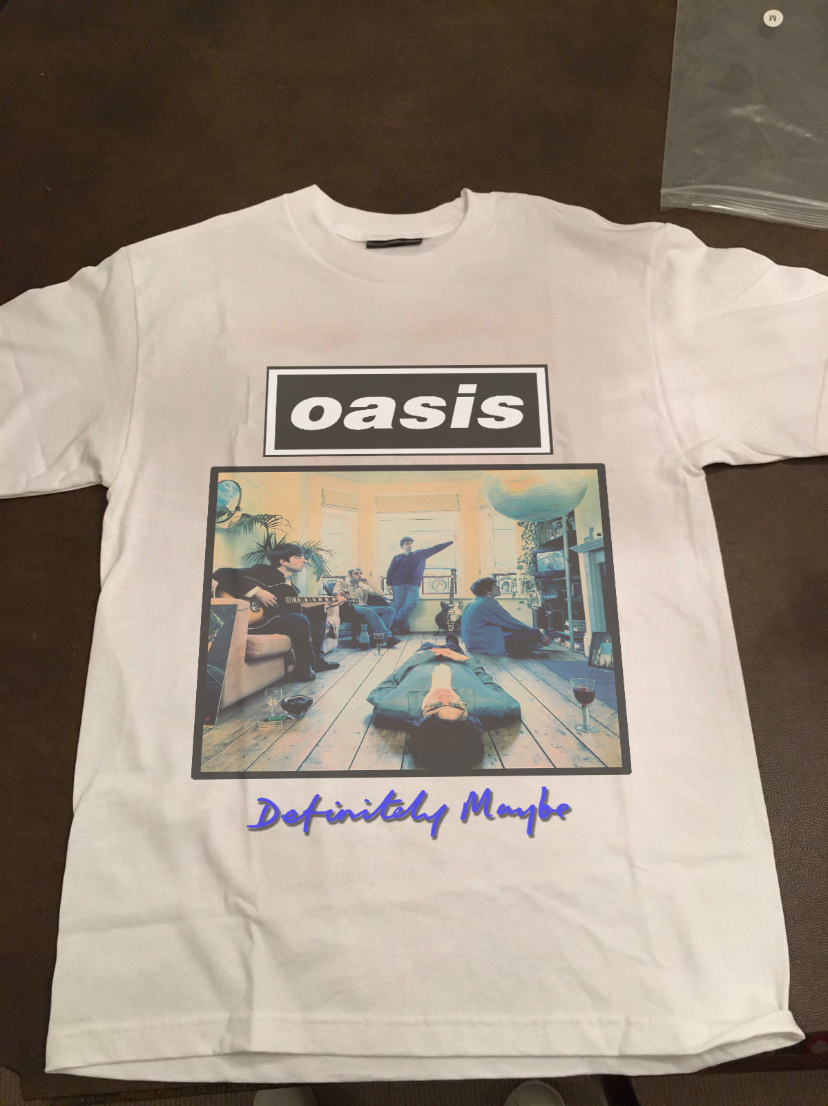 Vintage Oasis T-shirt Definitely Maybe Liam Noel Gallagher