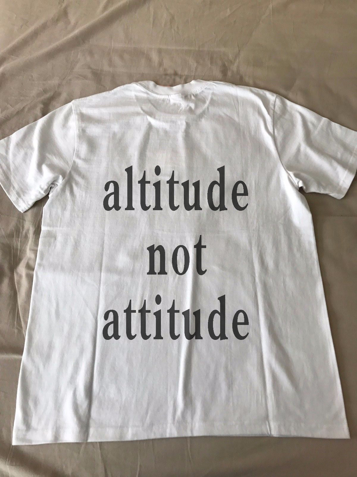 Smashing Pumpkins 90s Altitude not attitude shirt