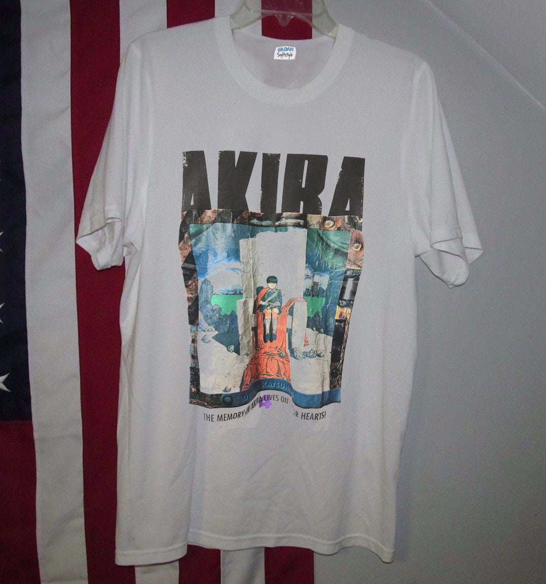 Akira T Shirt Vintage 90s The memory of akira in our hearts