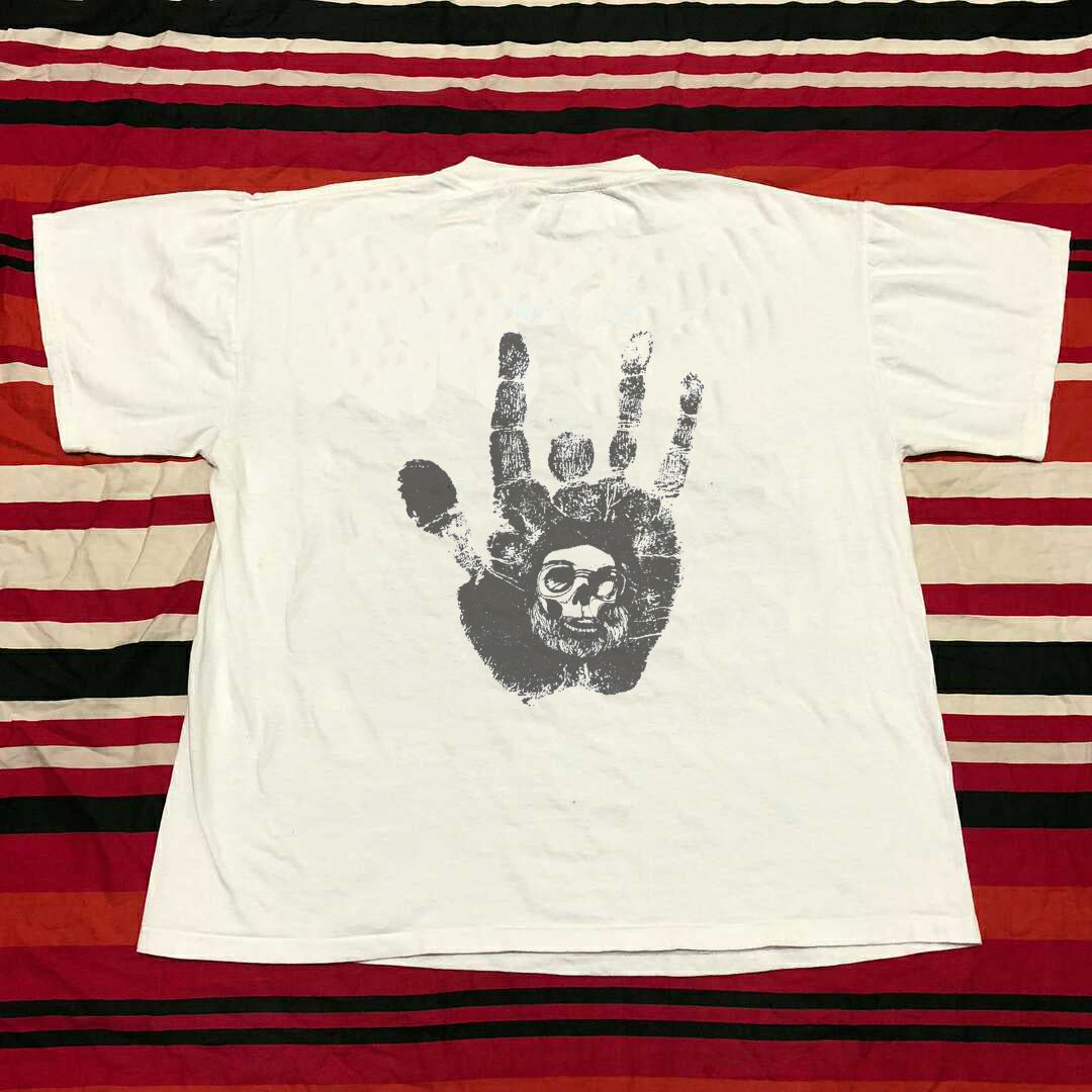 Grateful Dead 1984 Eat Drink & See Jerry  Concert Tour Shirt