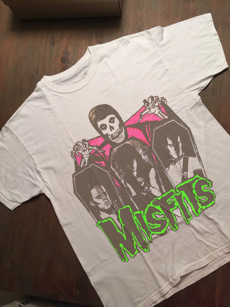 VINTAGE MISFITS 80S EVIL EYE PUSHEAD T-SHIRT